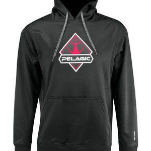 PELAGIC CHUGGER FLEECE HOODIE Black Style 10611830